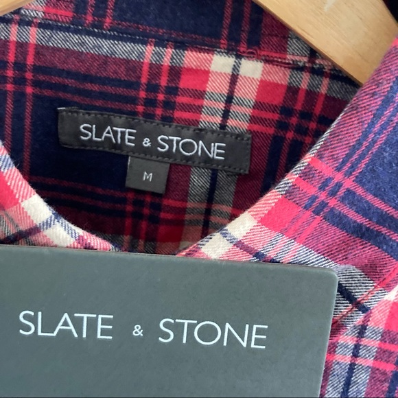 SLATE & STONE Plaid Flannel Shirt - Picture 5 of 8